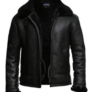Mens Aviator B3 Shearling Sheepskin Jacket