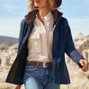 Rory Distressed Leather Jacket