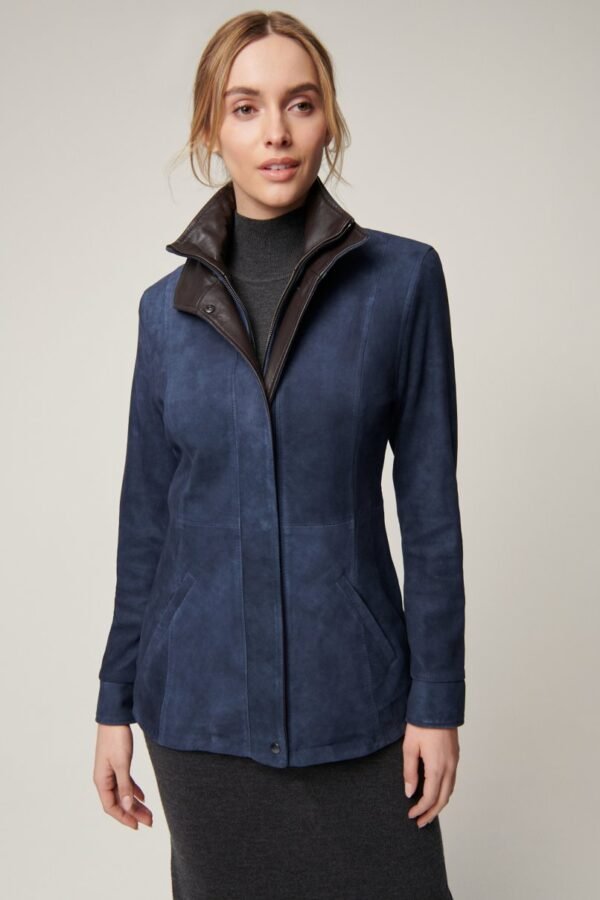 Rory Distressed Leather Jacket - Image 2