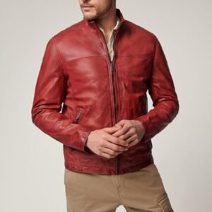 Leather Moto Jacket