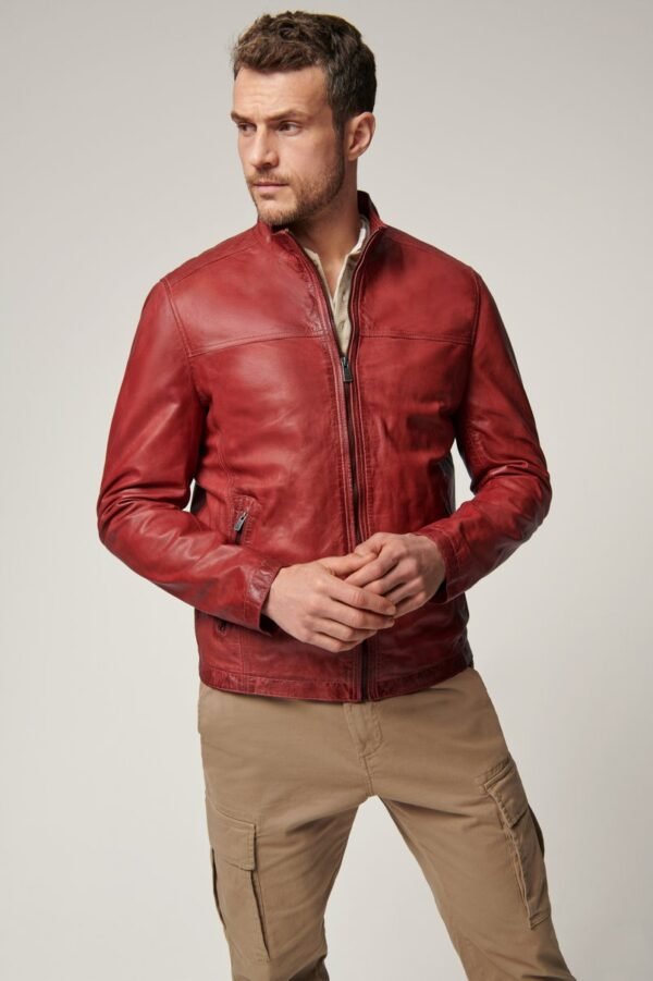 Leather Moto Jacket