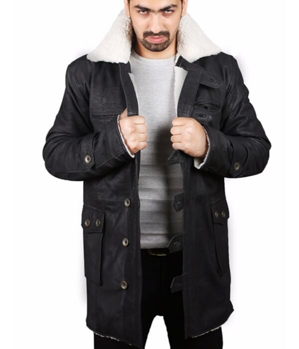 Bane Coat Black Trench