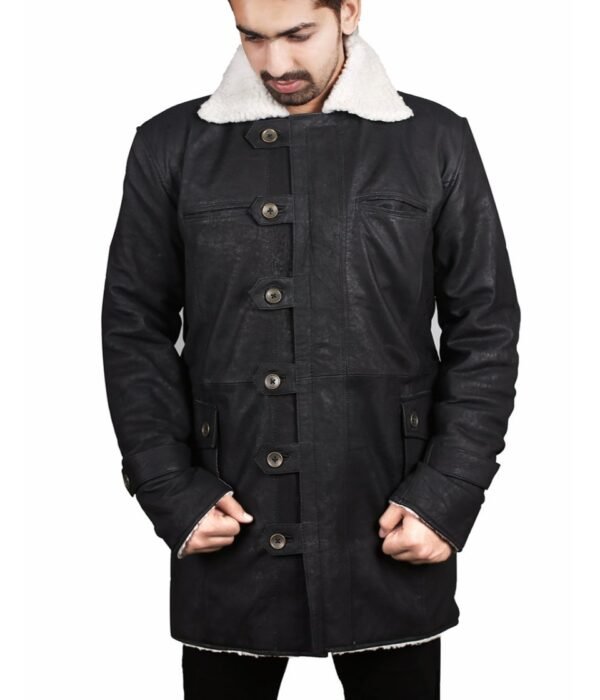 Bane Coat Black Trench - Image 3